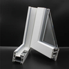 Perfiles de PVC extruido de material de construcción de plástico para puertas de ventanas de PVC
