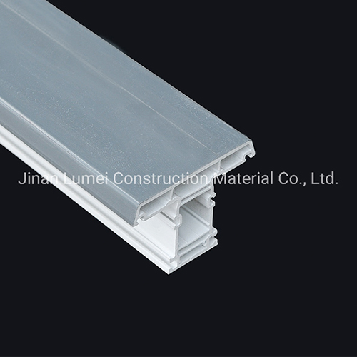 Perfil de PVC para ventanas de materiales de construcción de UPVC