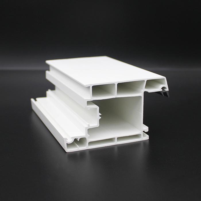 Perfiles UPVC de color blanco de leche para puerta de ventana