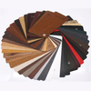Perfil de PVC de color madera de 70 mm de fábrica de China con laminado