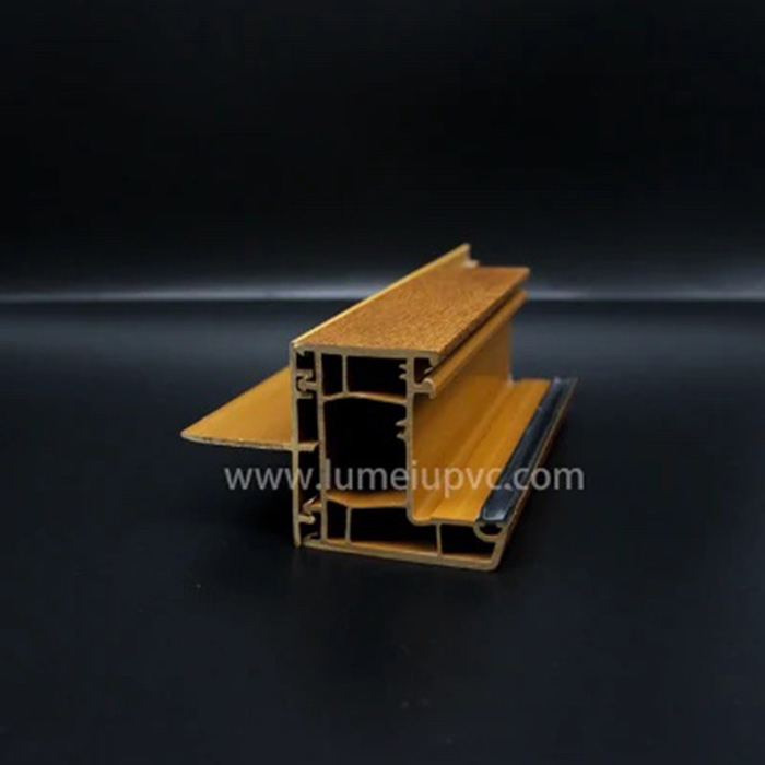Perfil de extrusión de PVC para ventanas de plástico UPVC y puertas de UPVC