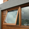 Perfiles de ventana abatible de PVC con revestimiento de película laminada