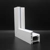 Sistema de puertas y ventanas de PVC Perfil de UPVC abatible